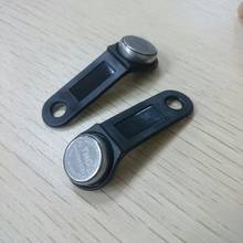100 шт., встроенный кнопочный ключ, совместимый с картой DS1990A Dallas без магнитной черной ручки TM 2024 - купить недорого