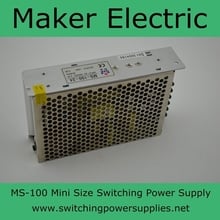 Mini Size ac dc 24v switching  power supply MS-100-24 2024 - buy cheap