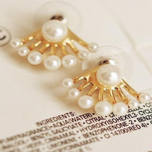 wholesale  Korean jewelry wholesale pearl earrings fashion after the size of the Pearl Earrings 2024 - buy cheap