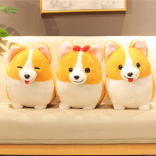 38cm/45cm/60cm novo kawaii pelúcia corgi cão de pelúcia animais de pelúcia corgi macio boneca brinquedos travesseiro aniversário presentes dos namorados 2024 - compre barato