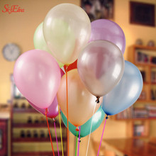 Balões de látex brancos rosas e 10 polegadas, 30 peças/50 unidades, para decoração de festas de aniversário, casamento, chá de bebê, brinquedo infantil, balão de ar 7z 2024 - compre barato