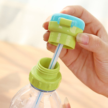 Botella portátil a prueba de derrames para niños, cubierta de paja para bebidas, herramienta de protección para beber 2024 - compra barato