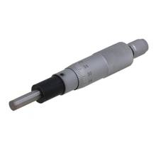 Silver Tone Range 0-25mm Accuracy 0.01mm Flat Needle Type Mini Metal Precise Micrometer Head Measurement Tool 2024 - buy cheap