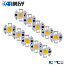 KARWEN-Chip de bombilla LED COB para exteriores, reflector de bombilla, color blanco frío y cálido, entrada de potencia Real IP65, Y32, 3W, 5W, 7W, 9W, 220V, 10 Uds. 2024 - compra barato