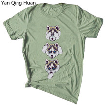 Yan Qing Huan Summer Best Selling Fun Animal Pattern Tees Round Neck Large Size S-5xl Cotton Tops Short Sleeve Women's T-shirt 2024 - buy cheap