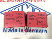 WIMA-Adaptador de Audio MKP10 2020 V 2500 UF 0.022 223 V 22nf P: 2500mm, gran oferta, 10/20 piezas, Alemania, envío gratis, 22,5 2024 - compra barato