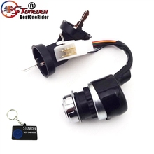 STONEDER-Interruptor de llave de encendido de 5 cables para vehículo UTV chino, para la arena Go Kart, 50cc, 125cc, 150cc, 200cc, 250cc 2024 - compra barato