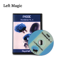 Sonda RhineSense Mk. Tarjeta ESP + DVD de trucos de magia de Son, accesorios callejeros para trucos de magia, mágicos para trucos de magia, mentalismo, humor, 4 unidades 2024 - compra barato