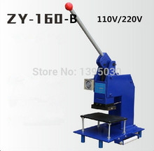 1 Uds ZY-160-B manual máquina de estampación en caliente estampador manual cuero repujado máquina para impresión de área 100*150MM 2024 - compra barato