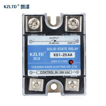 New SSR Solid State Relays 25AA 90~280VAC to 24~480VAC relais 25A Voltage Resistance Regulator SSR-25AA Anti-vibration  KS1-25AA 2024 - buy cheap
