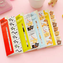 New Planner Stickers Notes Post It Memo Pad Paper Bookmarks Korean Stationery Animal Rabbit Cat Panda Cute School Supplies 2024 - buy cheap