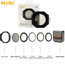 NiSi V6 CPL Filter Holder 100mm System Pro Circular Polarizer Camera Filter filtre For Canon Nikon Sony Olympus FUJIFILM Camera 2024 - buy cheap