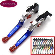 With Logo Motorcycle Folding Extendable CNC Moto Adjustable Clutch Brake Levers For Honda CB 190R CB190R CB 190 R 2015-2017 2016 2024 - buy cheap