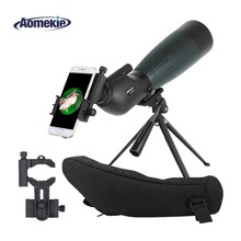 AOMEKIE 20-60X80 Spotting Scope Zoom Hunting Optics HD Camping Bird Watching Monocular Telescope FMC Lens with Phone Adapter 2024 - buy cheap