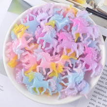 10pcs Slime Rainbow Unicorn Filler For Clear/Fluffy Mud Box Popular Children Toys Kids Slime DIY Kit Accessories Modeling Clay 2024 - buy cheap