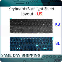 New Laptop A1706 US Keyboard for Macbook Pro Retina 13" A1706 Keyboard US USA English with Backlight 2016 2017 Year 2024 - buy cheap