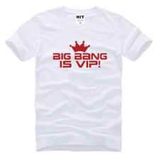 BIGBANG G-Dragon concert fan club Printed Mens Men T Shirt Tshirt Fashion 2015 New O Neck Cotton T-shirt Tee Camisetas Hombre 2024 - buy cheap