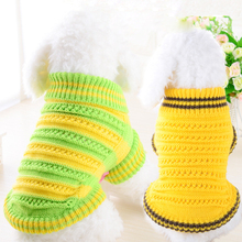 Lovely Pet Dogs Cat Knitwear Small Dog Winter Autumn Warm Puppy Pet Cat Sweater Puppy Knitted Coat Apparel Chihuahua 2024 - buy cheap