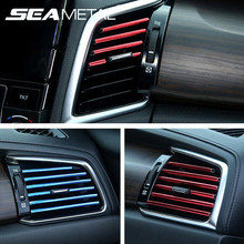 Car Interior Accessories Air Vent Grille Switch Car Rim Trims Outlet Scratch Guard Protector Auto Strips Car Styling Mouldings 2024 - buy cheap