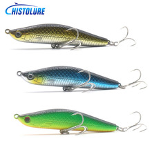HISTOLURE  Sinking Pencil Fishing Lure 14g/24g Lures Treble Hooks  Hard Lure Artificial Bait Fishing Lures Wobble 2024 - compre barato