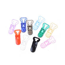 5pcs Clear Plastic Baby Dummy Pacifier Soother Chain holder Soother/ Nuk / MAM/ Bib / Toy Holder /Suspender T Clips 2024 - buy cheap