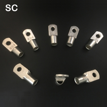 SC25-6 SC25-8 SC25-10 Tin Plated Copper 6mm 8mm 10mm Bolt Hole 25mm2 Cable Wire Cable Lug  Battery Connector Crimp Terminal 2024 - buy cheap