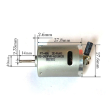 RS380 DC Motor with 4 Cooling Holes DC 4.5V-7.2V 18000-28800 rpm High Speed DC Motor for DIY Ship Car RC Models Shaft Dia 2.35mm 2024 - buy cheap