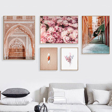 Cuadro sobre lienzo para pared, carteles nórdicos e impresiones imágenes para la pared, decoración para sala de estar 2024 - compra barato