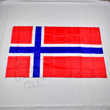 Norseland-Bandera de Noruega de 90x150cm, Bandera de Noruega de 3x5 pies, bandera decorativa para el hogar 2024 - compra barato
