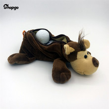 [Size 6-7pcs] Mini Monkey Small Golf Ball Bag Animal Zipper Golf Bags Sporting Goods Mascot Novelty Cute Gift 2024 - buy cheap