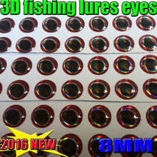 2016 new 3d the bright color gold line eyes fishing eyes size:8MM  quantity:500pcs/lot  silver eye liner! 2024 - buy cheap