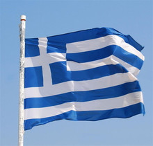 Высококачественный греческий национальный флаг, флаг Греции, флаги и баннеры 90x150 см 2024 - купить недорого