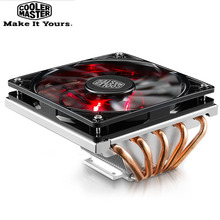 Cooler Master RR-T520-16PK CPU Cooler 5 heatpipe 12cm LED Quiet Fan For Mini Case HTPC Intel AMD Desktop PC CPU Cooling Radiator 2024 - купить недорого