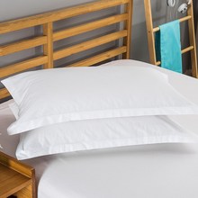 1 Pair 100% pillow case cotton solid color pillow covers decorative Super Soft Comfortable pillowcases bed Bedroom 48x74cm 2024 - buy cheap