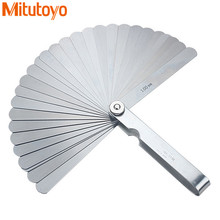 Mitutoyo Feeler Gauge 100mm 150mm Stainless Steel Metric Gap Filler 0.03-1.00mm Thickness Gage Measuring Tool 2024 - buy cheap