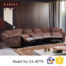 Karois R778 дома Театр ура Функция кресло-диван тканевый кожаный диван 4 Электрический откидываются Функция 2024 - купить недорого