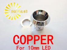 100PCS x 10mm Copper LED Holder Socket for 10mm LED Diodes 2024 - buy cheap