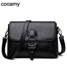 Sacos do mensageiro Para As Mulheres 2018 Sacos Crossbody Couro PU Pequenas Mochilas Sacos de Ombro Bolsas de Senhora Do Vintage Capa Shell 2024 - compre barato