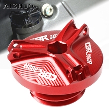 Motorcycle Engine Oil Filler Cup Cap Oil Filler Cap Plug Cover For HONDA CBR300R CBR 300R CBR300 R CBR 300 R CB300F CB300FA 2024 - buy cheap