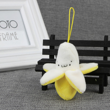 M89C1Pc 7cm Cute Cartoon Stuffed Plush Soft Banana Doll Toy Birthday Gift Pendant 2024 - buy cheap