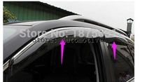 Козырек на окно, вентиляционные оттенки, защита от солнца и дождя для Subaru Forester 2013, 2014, 2015, 2016, 2017 2024 - купить недорого