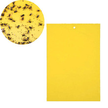 20pc/lot Strong Flies Traps Bugs Sticky Board Catching Aphid Insects Killer Pest Control Whitefly Glue Stickers 2024 - buy cheap