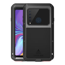 Amor Mei resistente a la suciedad Anti-knock de Metal de aluminio caso gorila de cristal para Samsung Galaxy A9S A9200 6,3" protección fuerte 2024 - compra barato