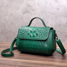 Crocodile Women Bag Big Luxury Elegant Top Handle Bags Brand Women Designer Handbags 100% Genuine Leather Female Bag 2024 - buy cheap