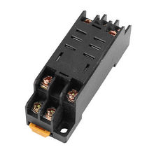 2-M4X10 8 Terminal 35mm DIN Rail Mounted Power Relay Socket Base Holder 2024 - buy cheap