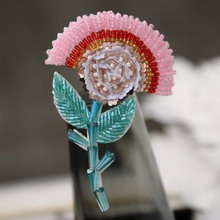 Tela de flores diseño con tela de retales parche de flor salvaje aplique decoración de ropa parche de lentejuelas insignias de tela 2024 - compra barato