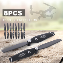 8PCS RC Propellers Blade for S166GPS Quacopter 4 CW & 4 CCW RC Drone Propellers RC Parts 2024 - buy cheap