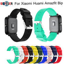 Correas de repuesto de silicona para reloj inteligente Xiaomi Huami Amazfit Bip s BIT PACE Lite, accesorios para relojes de pulsera inteligentes, Youth 2024 - compra barato