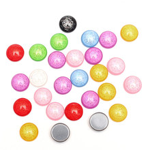 LF 50Pcs Mixed Clear Round 12mm Resin Decoration Crafts Flatback Cabochon Embellishments For Scrapbooking Diy Accessories 2024 - buy cheap