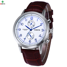 Montre Homme Reloje Hombre 2018 relojes de lujo hombres famosa marca de cuarzo-reloj hombres Whatch cuero genuino reloj de pulsera de negocios hombres 2024 - compra barato